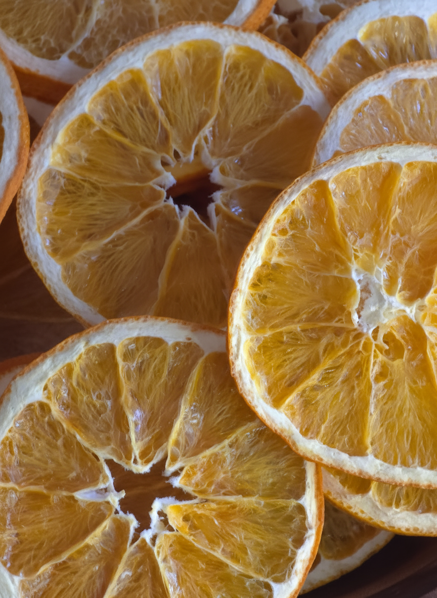Dehydrated Dried Orange Slices