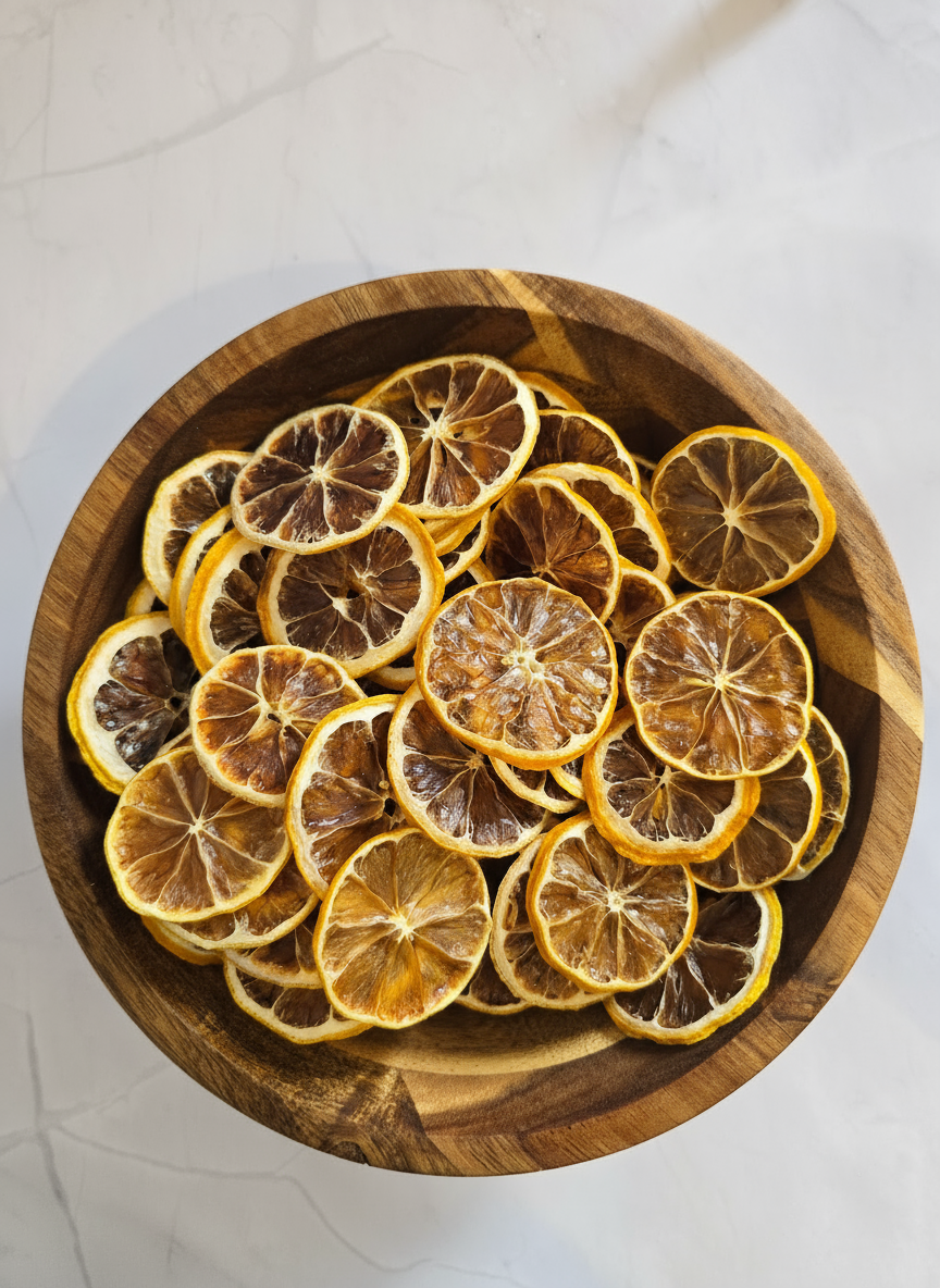 Dehydrated Dried Lemon Slices
